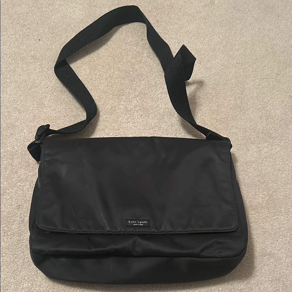 Kate Spade Black Messenger Bag